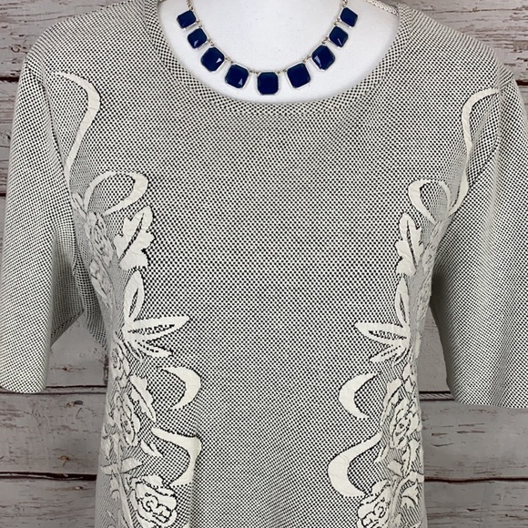 Cato Womens Dress Baroque Floral Stretch Pullover - Picture 2 of 11